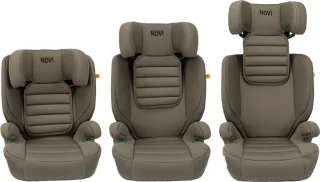 Novi Baby James Premium i-Size Autostoel Donker Taupe