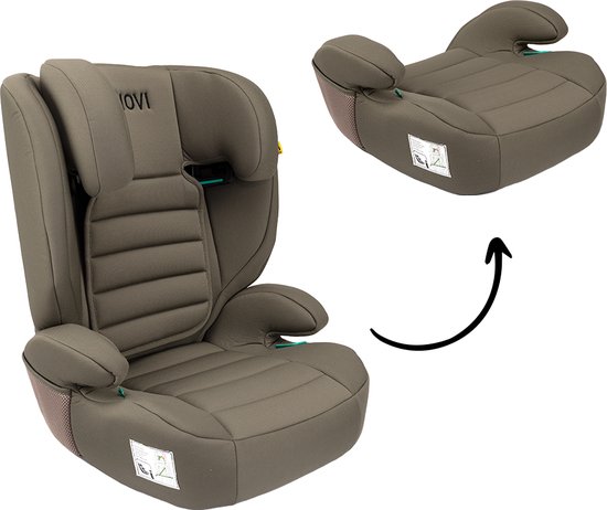 Novi Baby James Premium i-Size Autostoel Donker Taupe