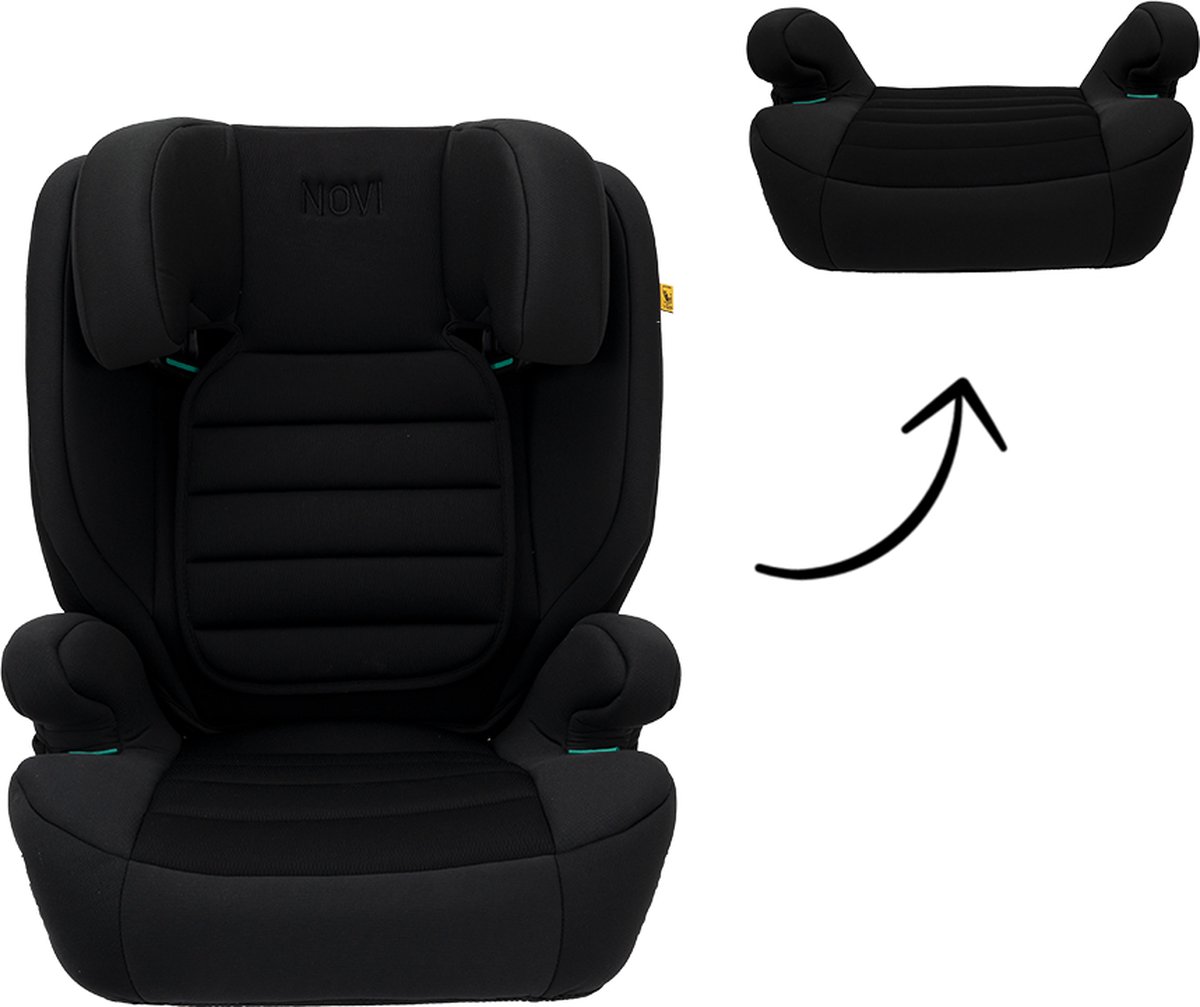 De Novi Baby James Premium i-Size Autostoel Zwart in één oogopslag