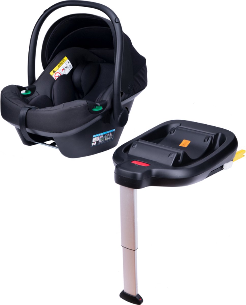 Wat vinden we goed aan de Novi Baby Jewel I-Size Autostoel Zwart met Isofixbase