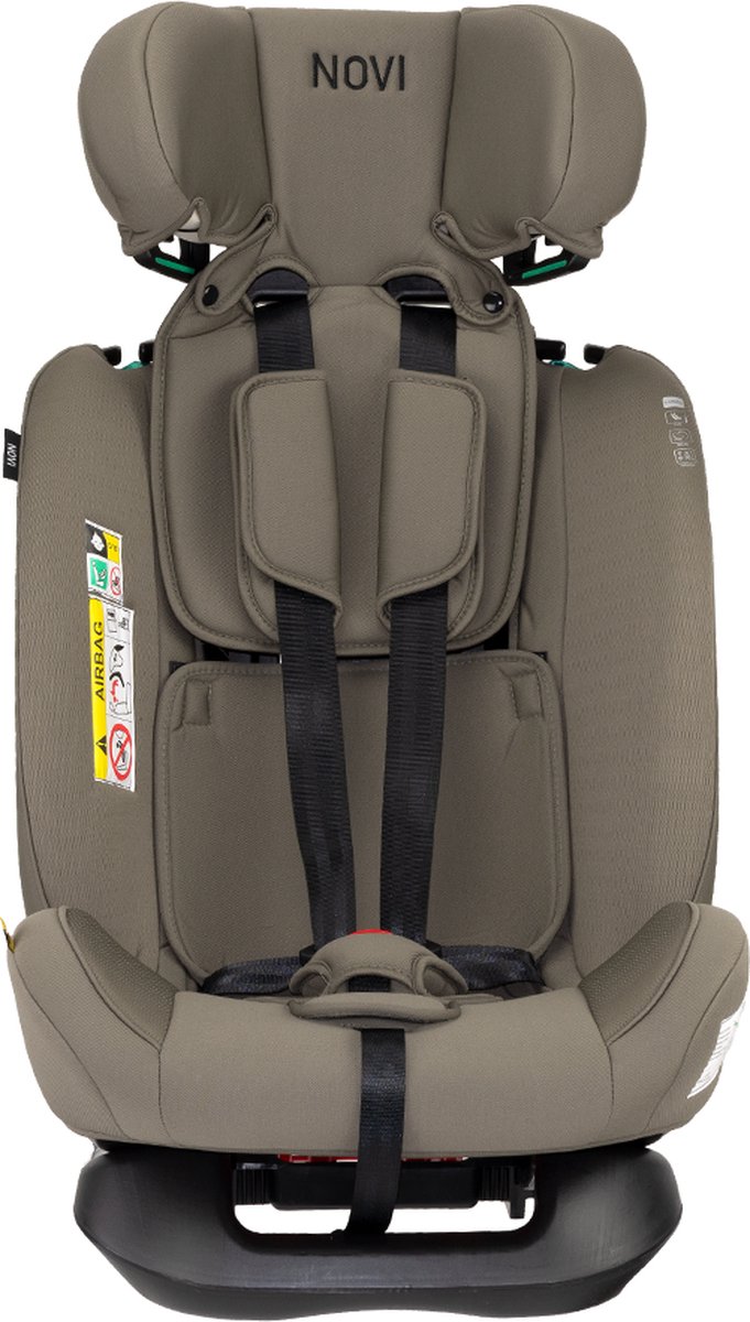 Novi Baby Lucas Premium Autostoel I-Size Dark Taupe Groep 0-3