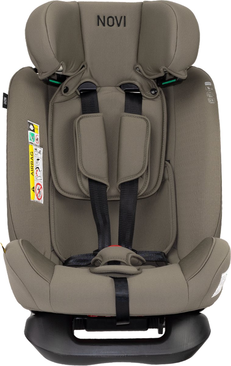 Novi Baby Lucas Premium Autostoel I-Size Dark Taupe Groep 0-3