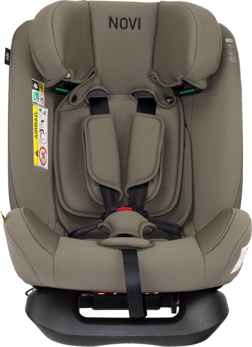 Novi Baby Lucas Premium Autostoel I-Size Dark Taupe Groep 0-3