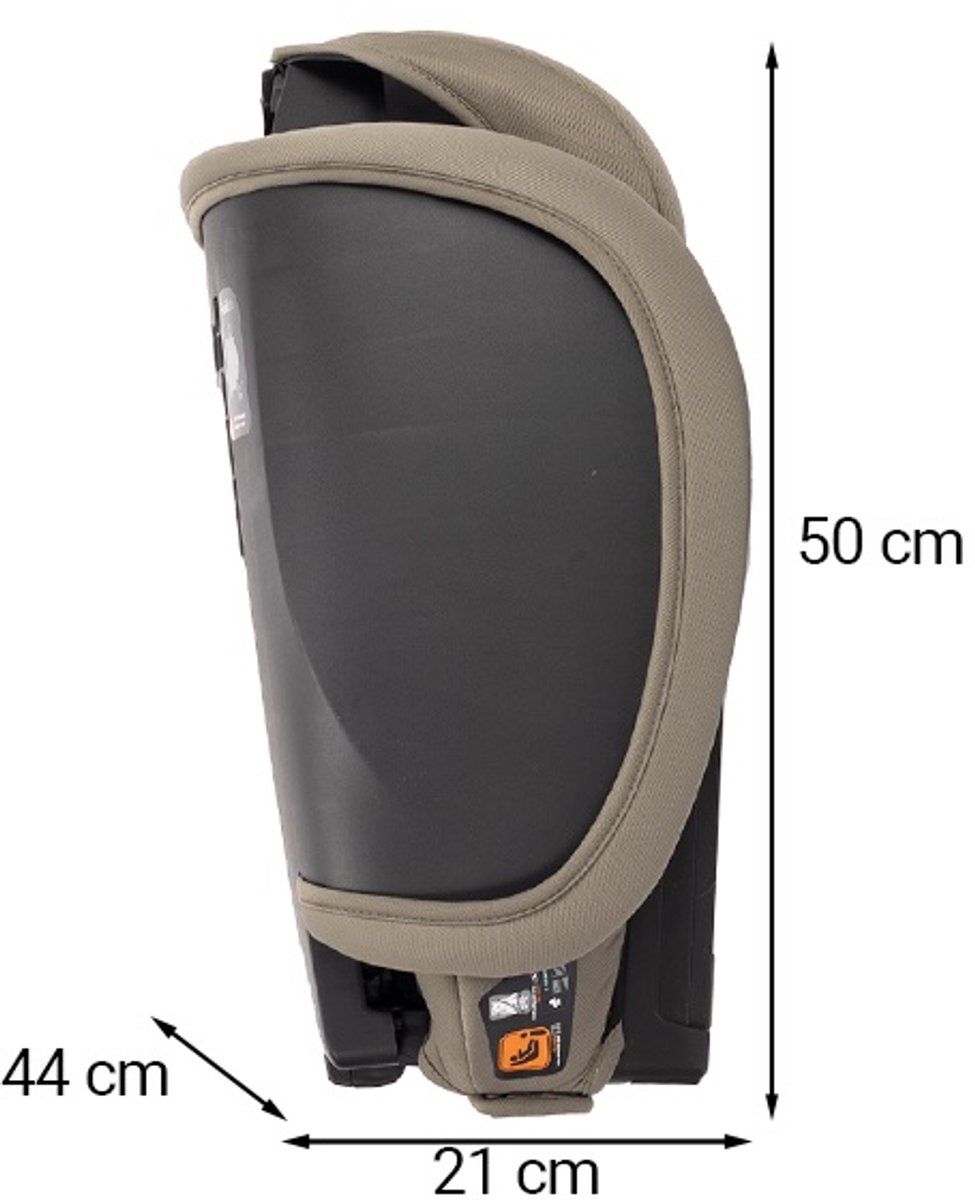 Novi Baby Max I-Size Autostoel Dark Taupe