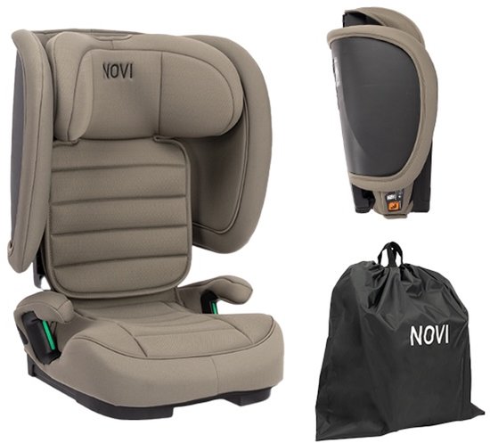 Novi Baby Max I-Size Autostoel Dark Taupe