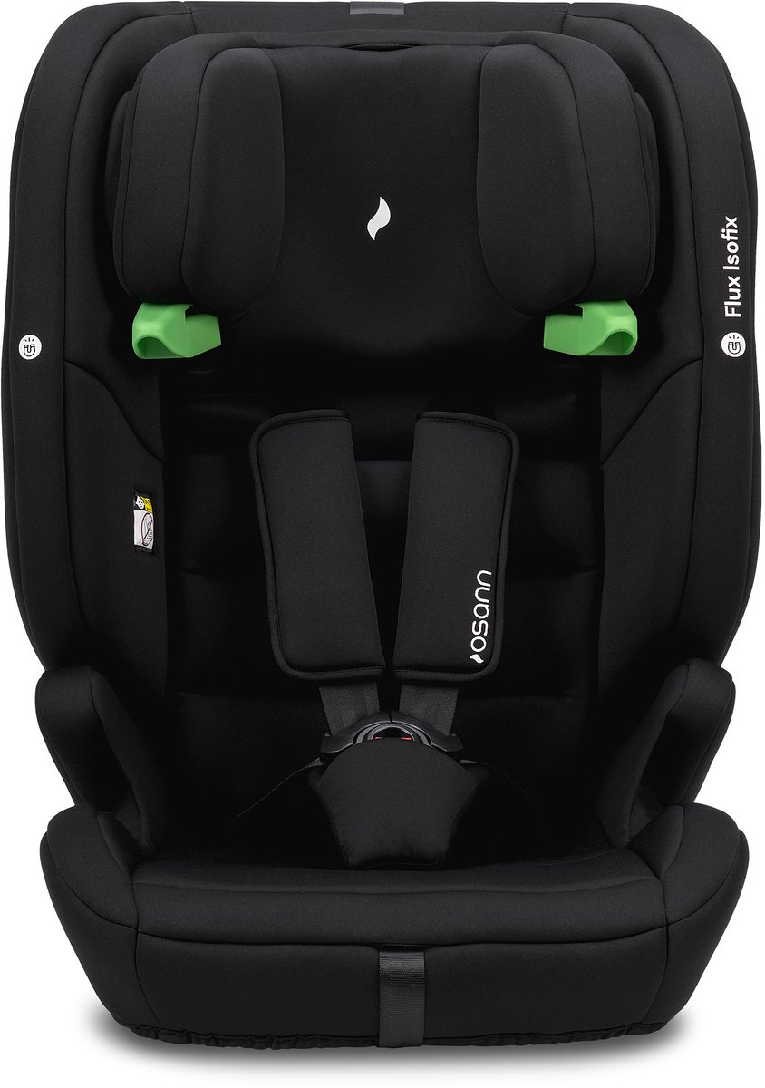 Osann FLUX i-Size Isofix Autostoel Zwart Grijs
