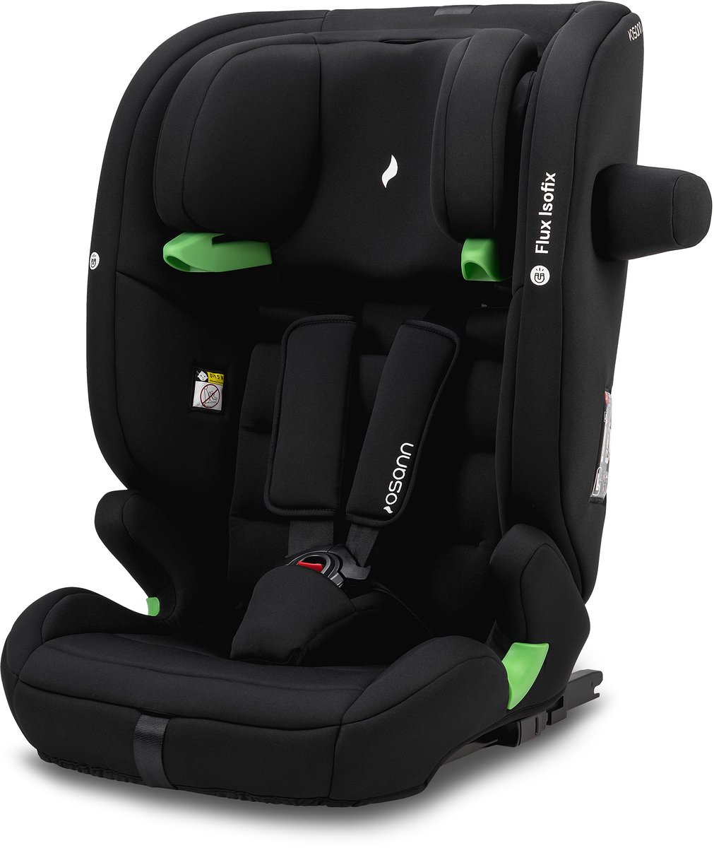 Osann FLUX i-Size Isofix Autostoel Zwart Grijs