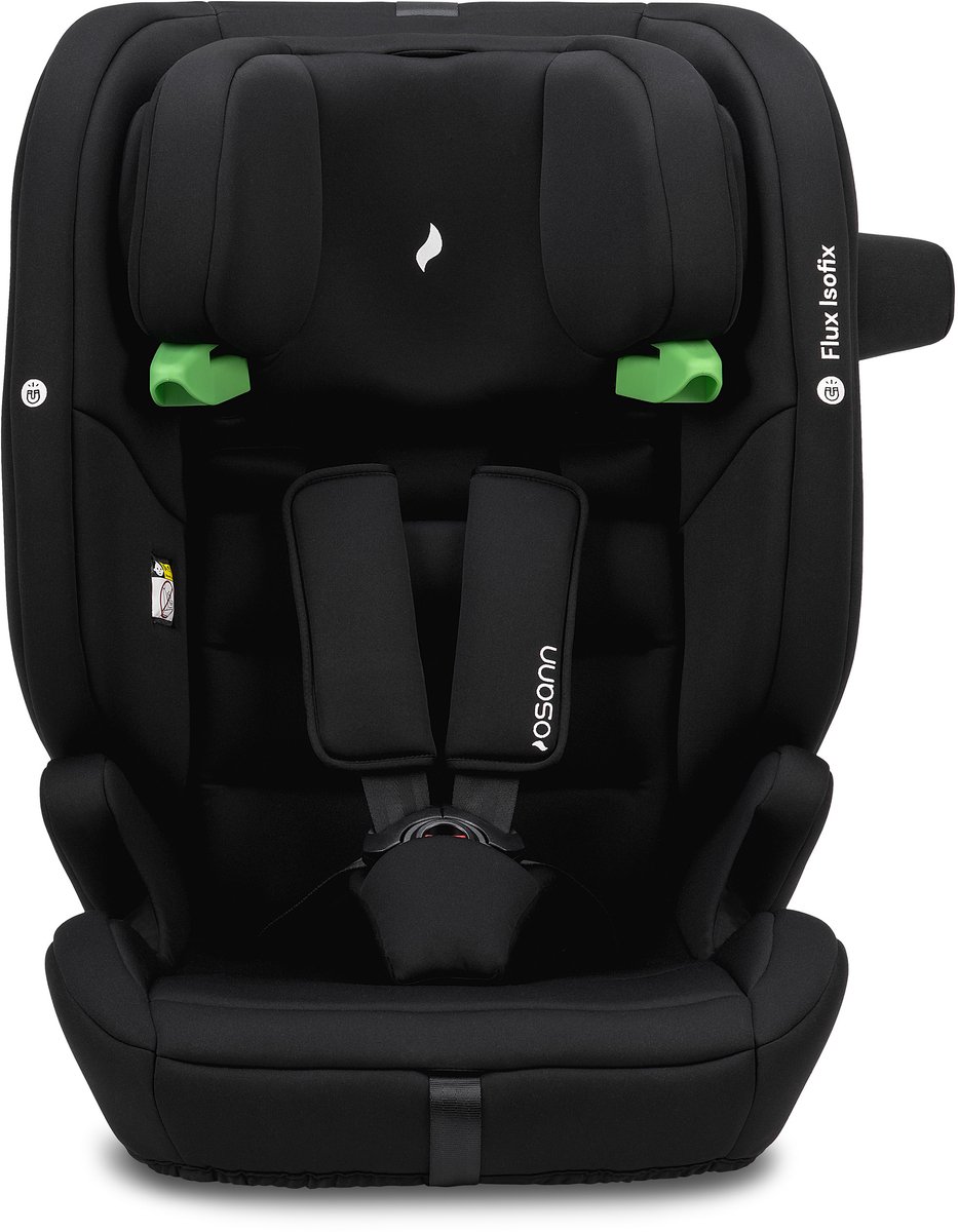 Osann FLUX i-Size Isofix Autostoel Zwart Grijs