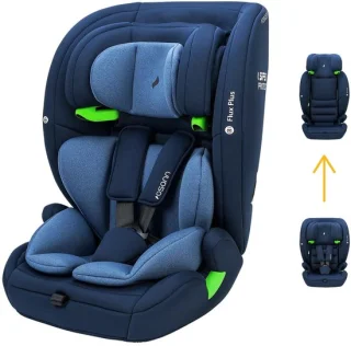 Osann Flux Plus i-Size autostoel Groep 1/2/3 - marineblauw gemêleerd