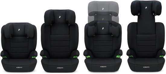 Osann Musca iSize autostoel zwart