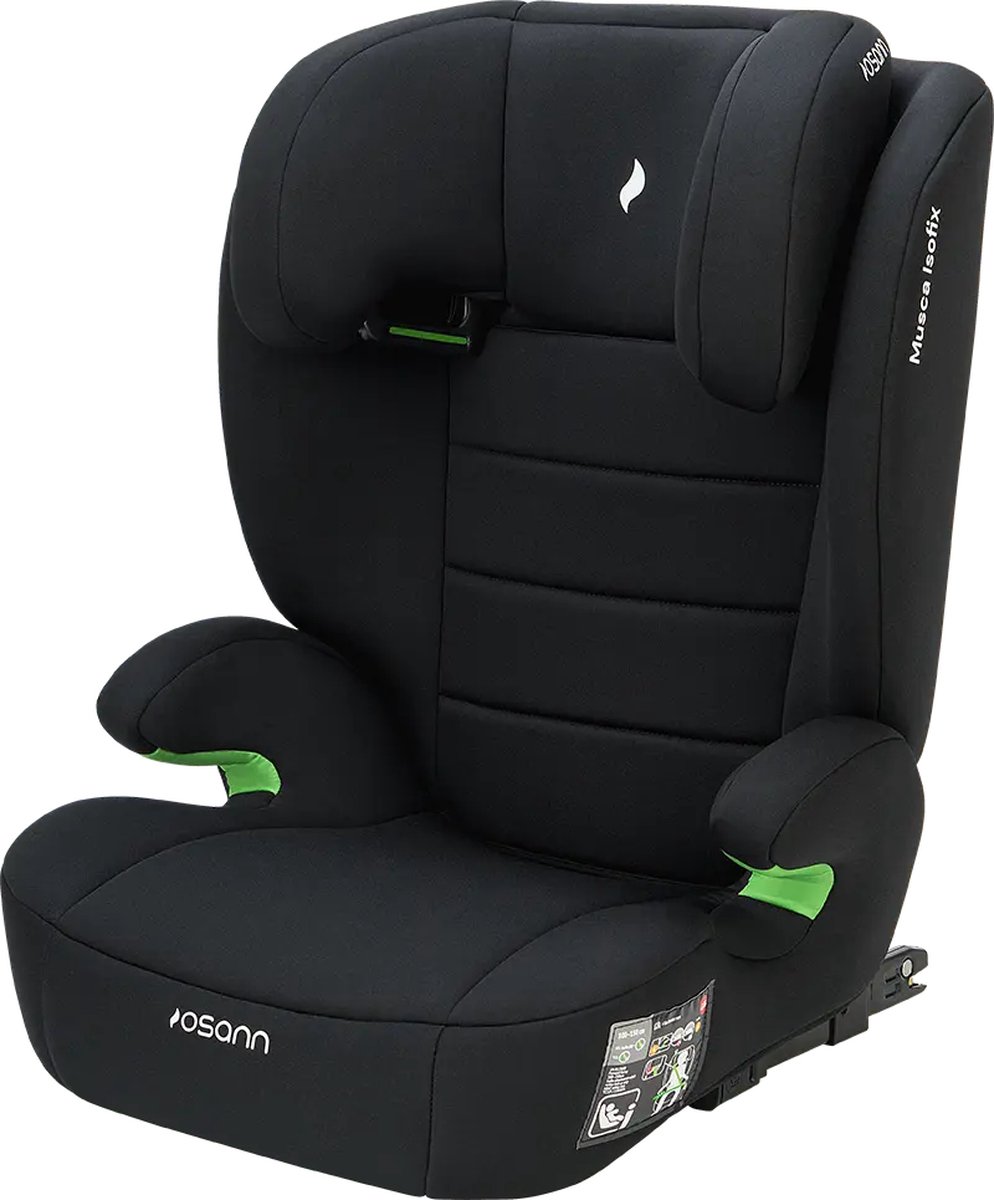 Osann Musca isofix autostoel zwart i-Size 100-150 cm
