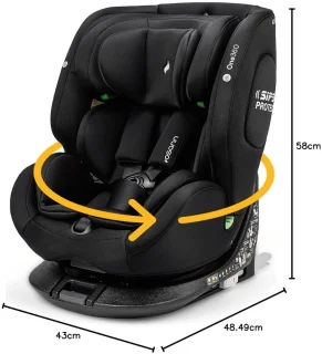 Osann One360 i-Size Draaibare Autostoel Grijs