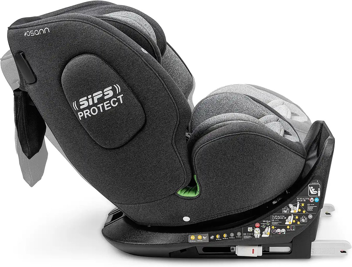 Osann One360 i-Size Draaibare Autostoel Grijs
