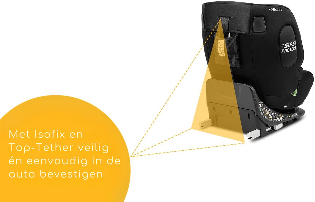 Osann One360 i-Size Draaibare Autostoel Grijs