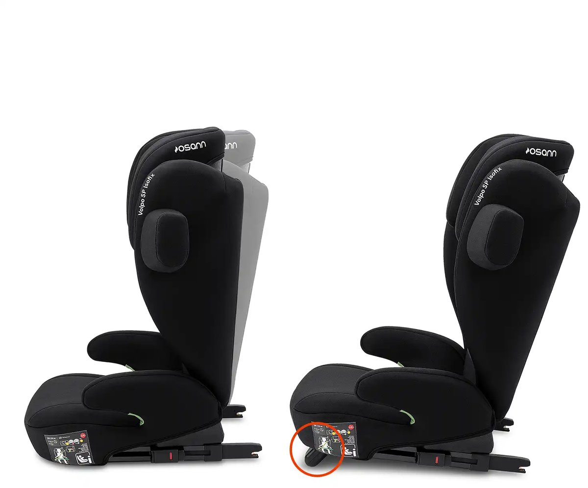 Osann Volpo SP Isofix Autostoel Zwart