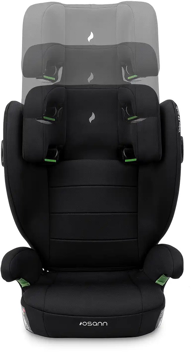 Osann Volpo SP Isofix Autostoel Zwart