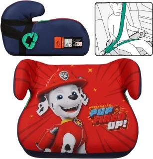 De Paw Patrol MARSHALL autostoeltje in één oogopslag