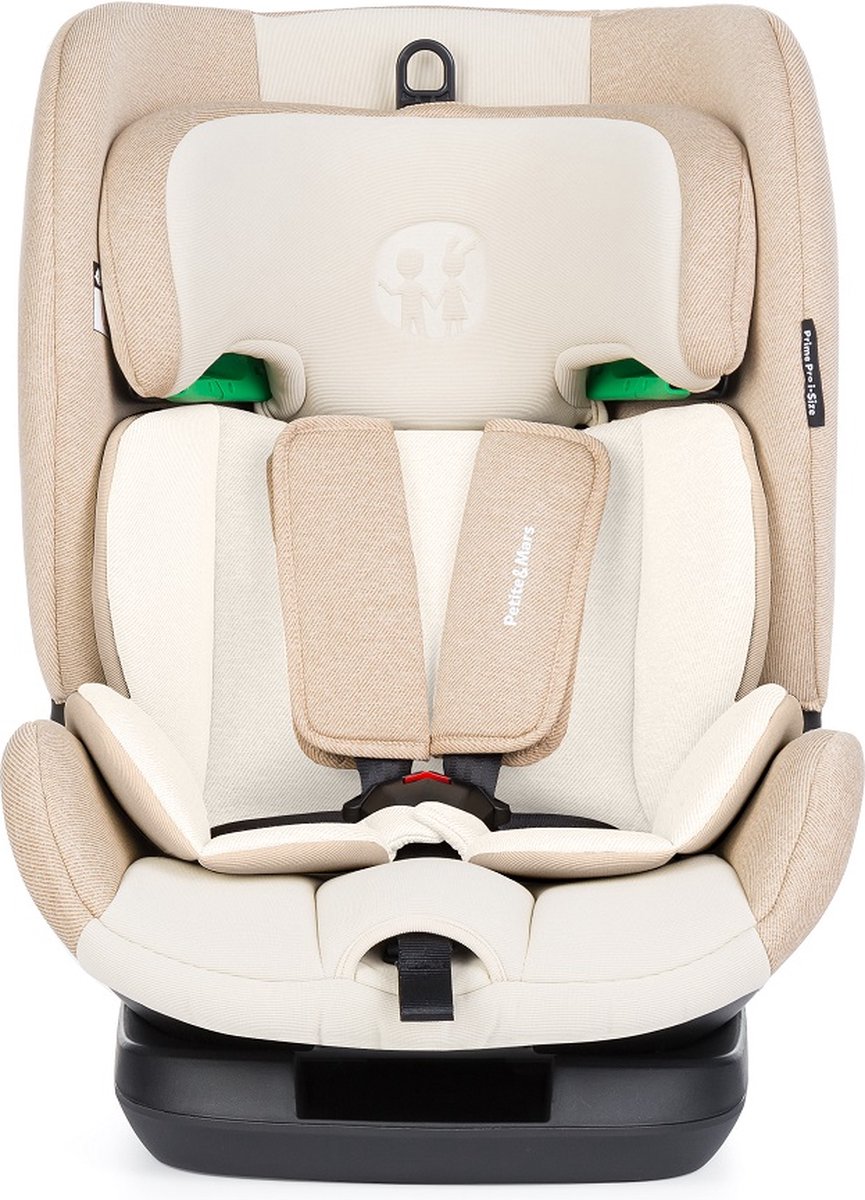 PETITE&MARS Prime Pro Autostoel Caramel Brown 9-36 kg