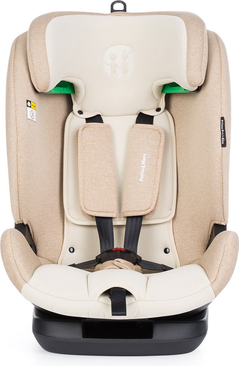PETITE&MARS Prime Pro Autostoel Caramel Brown 9-36 kg