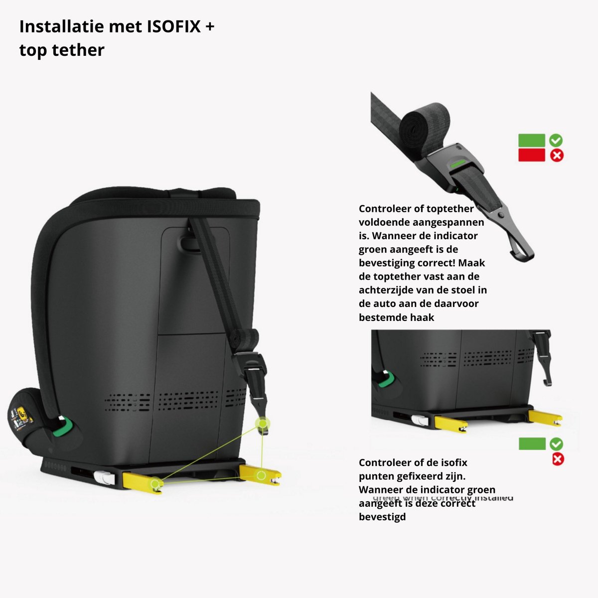 Puck JILL Autostoel Black
