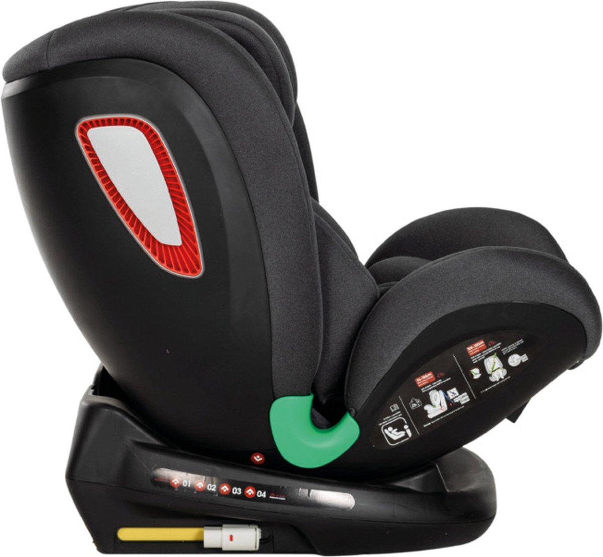 Puck Mike Autostoel Grey