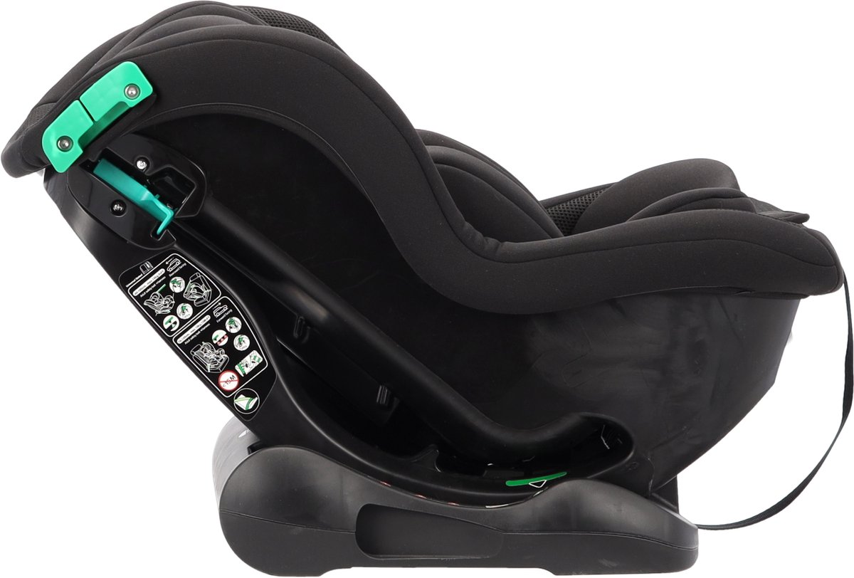 Puck Uno Autostoel Black (40-105cm)