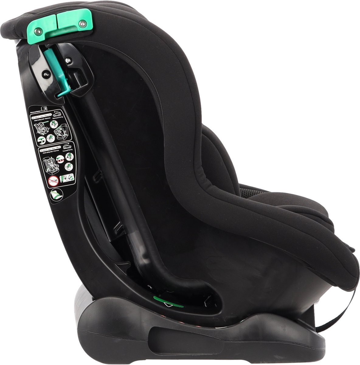 Puck Uno Autostoel Black (40-105cm)