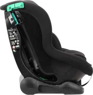 Puck Uno Autostoel Black (40-105cm)
