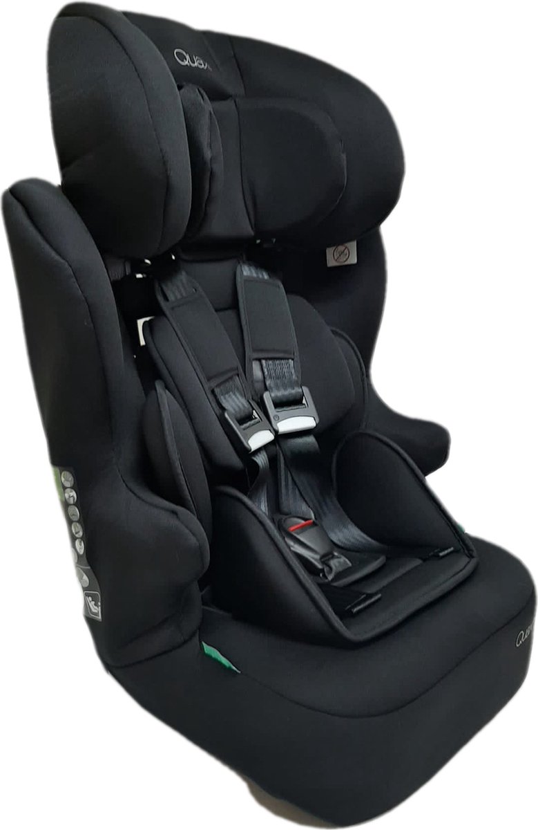 Quax Autostoel BEL groep 1/2/3 zwart R129