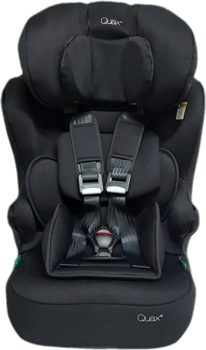 Quax Autostoel BEL groep 1/2/3 zwart R129