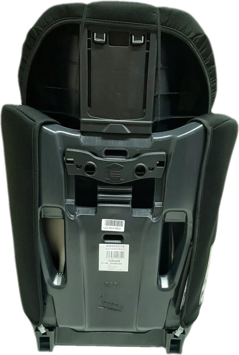 Quax Autostoel BEL groep 1/2/3 zwart R129