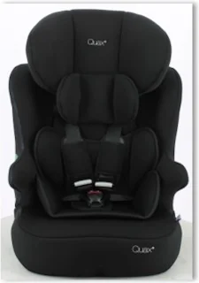 Quax Autostoel BEL groep 1/2/3 zwart R129