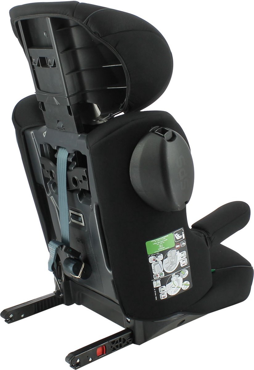 Quax Autostoel i-Size ISOFIX Zwart 76-140cm Groep 1/2/3