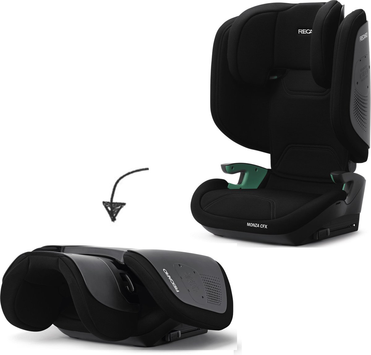 Recaro Monza CFX I-Size Autostoeltje Melbourne Black