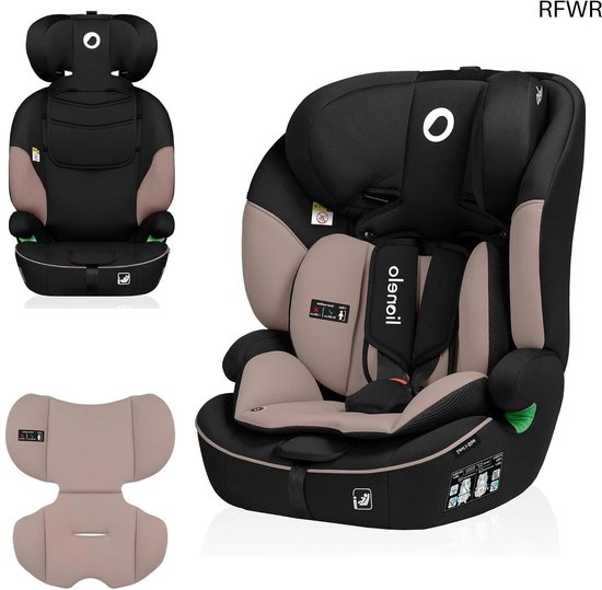 RFWR® Autostoel Groep 1/2/3 met Hoofdsteun en Zijbescherming review