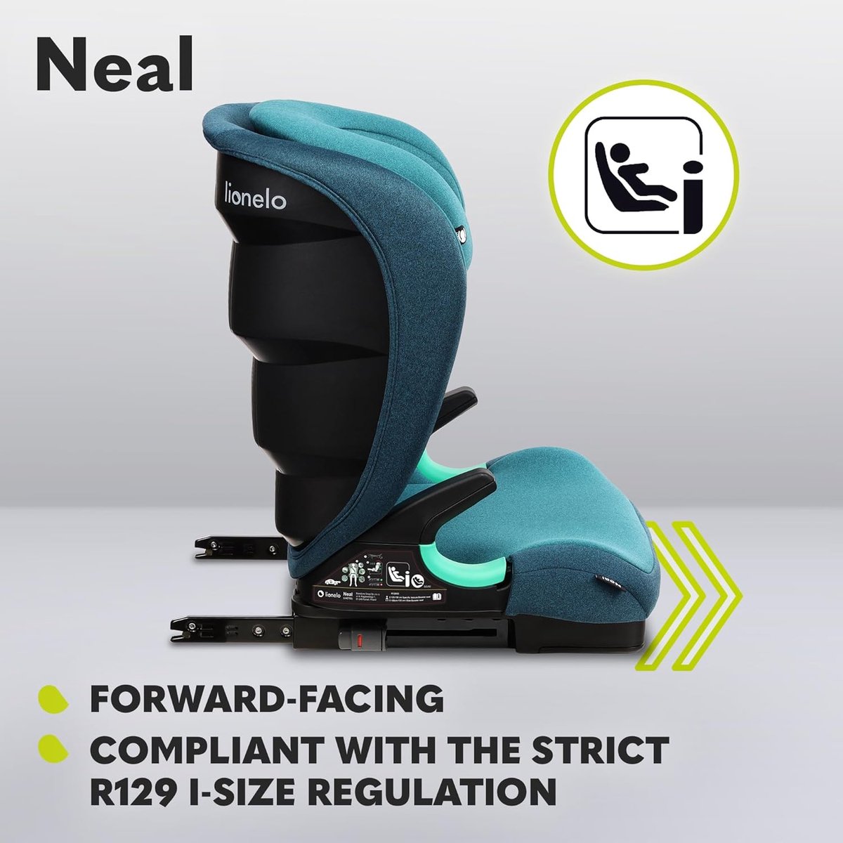 Wat vinden we goed aan de RFWR® Autostoel Groep 2/3 i-Size ISOFIX