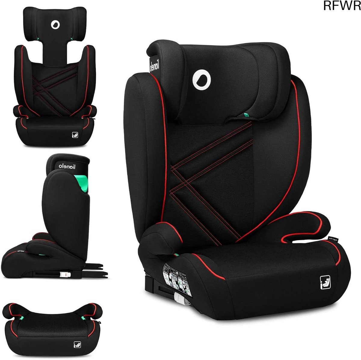 De RFWR® Autostoel i-Size 100-150 cm Groep 2/3 met ISOFIX in één oogopslag