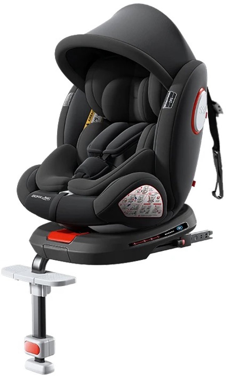 Seastone Autostoel 0-36 kg Zwart Met Isofix