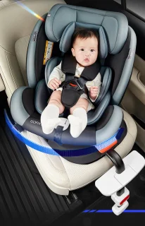 Seastone Autostoel 0-36 kg Zwart Met Isofix