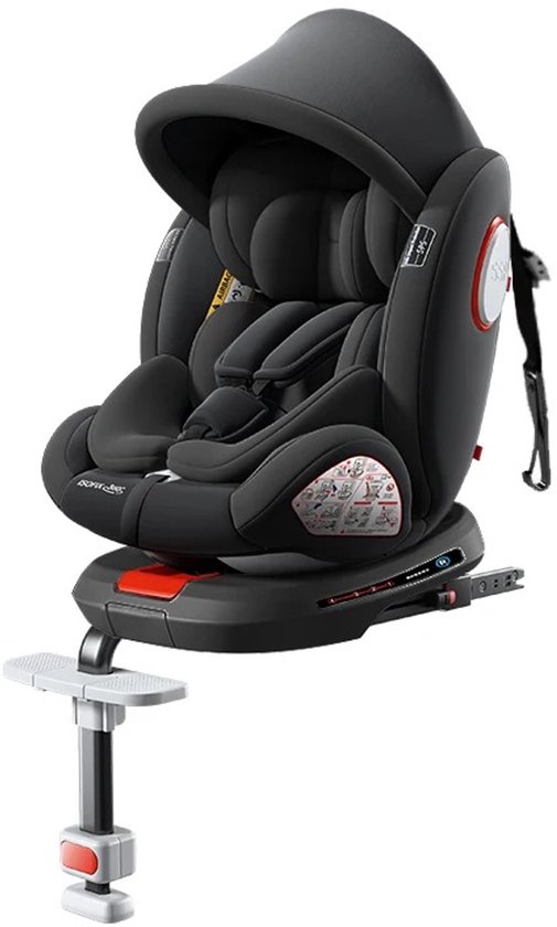 Seastone Autostoel 0-36 kg Zwart Met Isofix