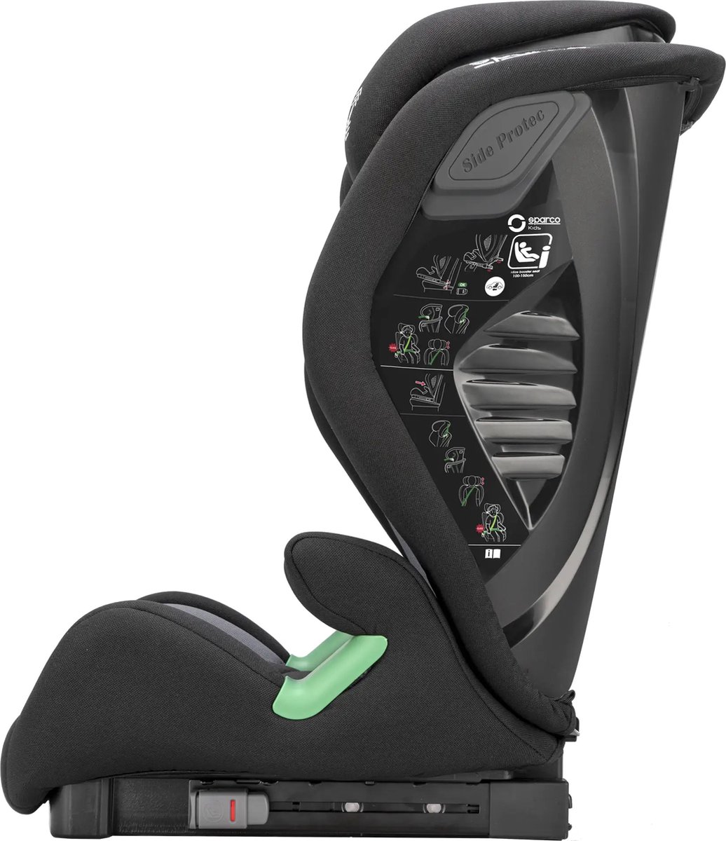 Sparco SK2000 I-Size Kinderzitje 100-150 cm Grijs