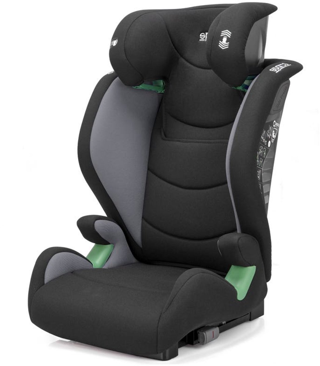Sparco SK2000 I-Size Kinderzitje 100-150 cm Grijs