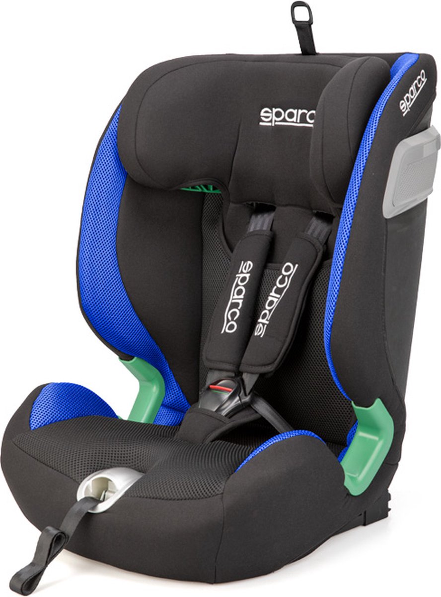 Sparco SK5000I Kinderstoel Isofix Zwart/Blauw