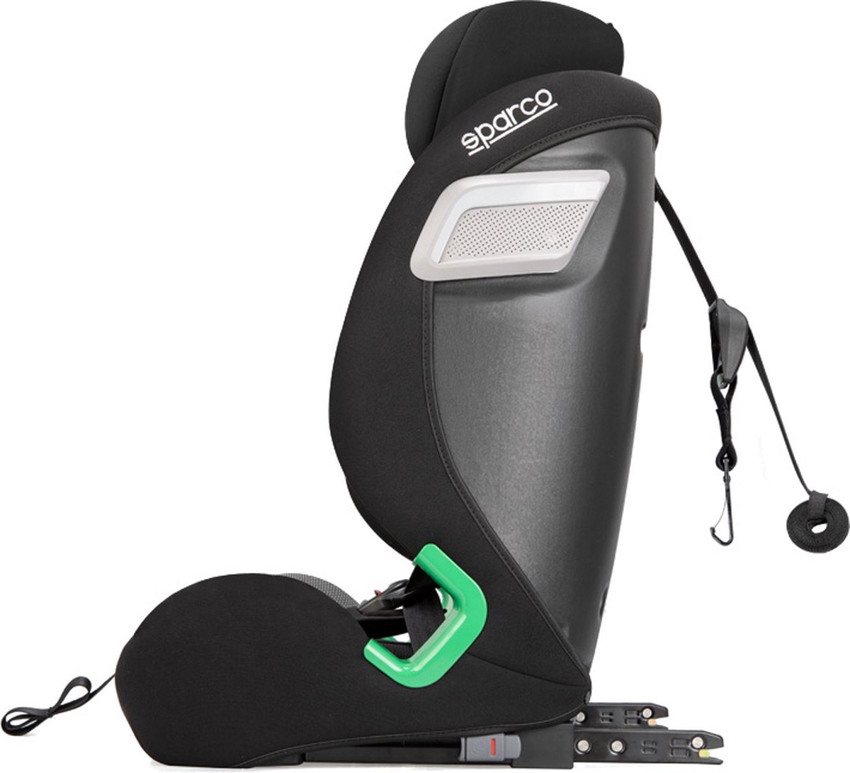 Sparco SK5000I Kinderstoel Isofix Zwart/Blauw