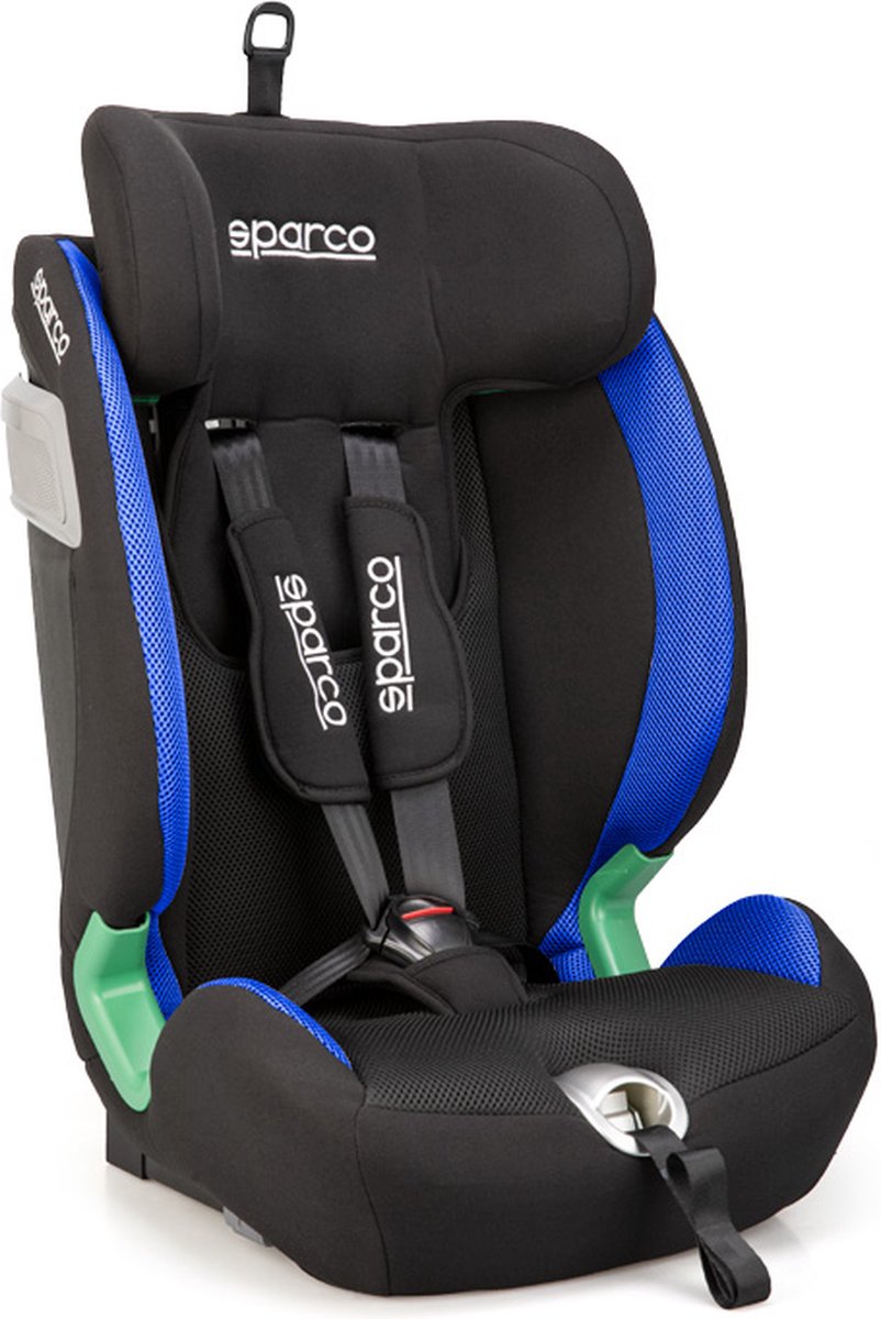 Sparco SK5000I Kinderstoel Isofix Zwart/Blauw