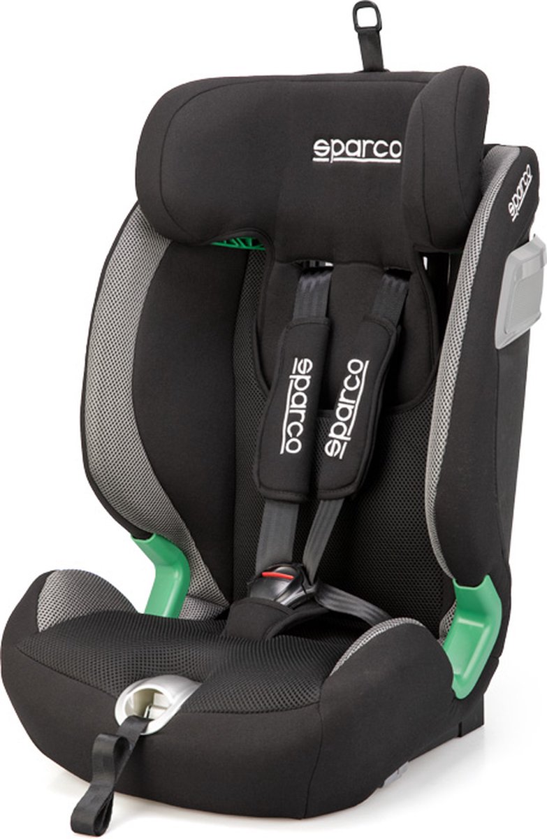 Sparco SK5000I kinderstoel Isofix zwart/grijs i-Size 76-150 cm