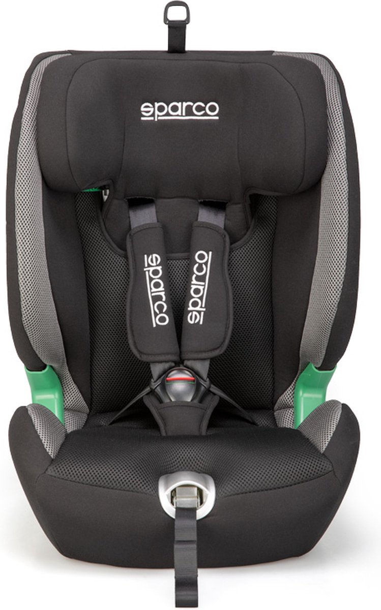 Sparco SK5000I kinderstoel Isofix zwart/grijs i-Size 76-150 cm
