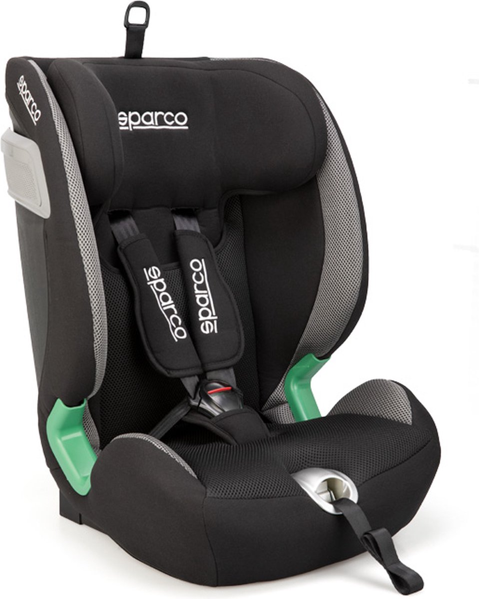 Sparco SK5000I kinderstoel Isofix zwart/grijs i-Size 76-150 cm