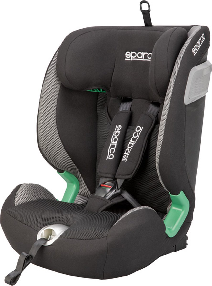 Sparco SK5000I kinderstoel Isofix zwart/grijs i-Size 76-150 cm