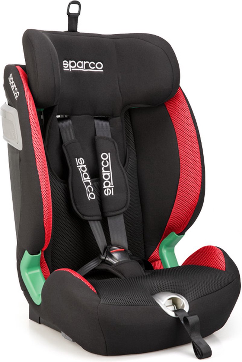 Sparco SK5000I Kinderstoel Isofix Zwart/Rood